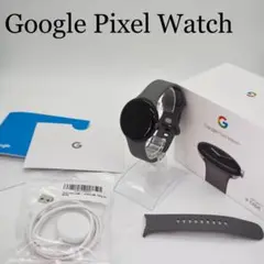 158【美品】GooglepixelWatch スマートウォッチ　新品ケーブル