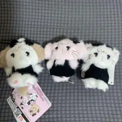 mikko characters BLACKRIBBON マスコット　3種セット