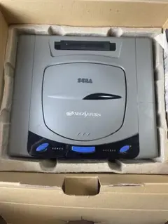 セガサターン本体(コントローラー2個+説明書付)ソフト9本セット