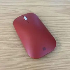 【美品】純正　Microsoft 無線マウス ポピーレッド