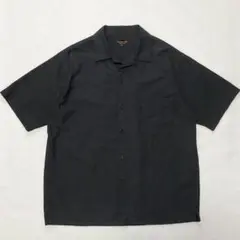 A Vontade Open Collar Shirts SS CHARCOAL