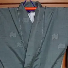 結城紬 ☆三越タグ付き☆亀甲柄