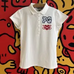 PEARLY GATES パーリーゲイツ 半袖 ポロシャツ ホワイト系 サイズ1
