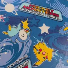 ポケットモンスター 　レアラミネート生地　約120×80cm　平成レトロ