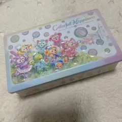 ディズニーシーカラフルハピネス20周年 チョコレート缶(缶のみ)