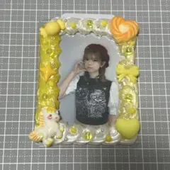 ホイップデコケース トレカケース 硬質ケース NiziU リク 黄色