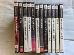 【動作未確認】プレイステーション2 PS2 ソフト12本セット