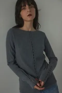 black by moussy / hook design tops