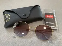 レイバン　サングラス　rb3612d 美品 Ray-Ban レイバン サングラス RB3612D 001I8 ラウンド 純正度