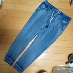 BAY CREST デニム風ジョガーパンツ　スエット　ＸＬ