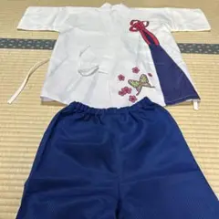 鬼滅の刃　栗花落カナヲ　甚平 130cm