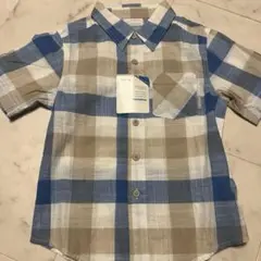 新品タグ付きコロンビアキッズワイシャツ120cmXS