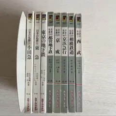 カラーブックス　西武　相模鉄道　京浜急行　京成　東急　小田急　地下鉄等8冊セット