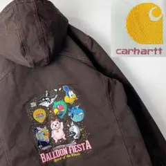 【レア】カーハート・メキシコバルーンフェスタ・刺繍・ダック・アクティブコート