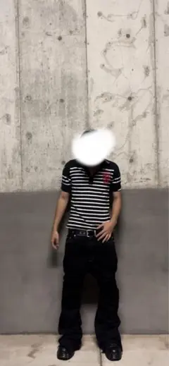 polo ボーダーシャツ　archive swag opium