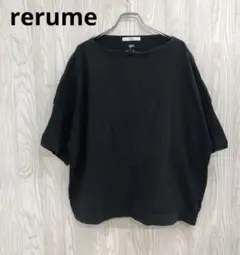 z-359 relume ブラック オーバーサイズ Tシャツ　Ｆ