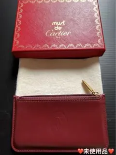 ⭐️Cartier コインケース 。カード入れ。 ❤️新品未使用品❤️