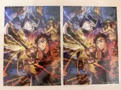 鬼滅の刃　入場者特典 第3弾キービジュアル イラストボード　2枚