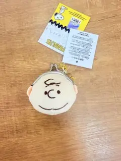 スヌーピー ころんとミニがま口　チャーリー・ブラウン