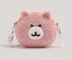 クマさんポシェット ピンク