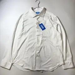 タグ付 未使用 3L✨WWS 長袖シャツ 白 ホワイト セミワイド ストレッチ
