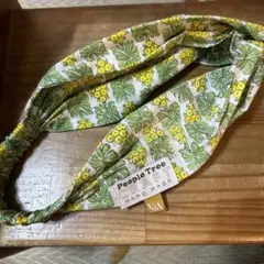 People Tree 花柄ヘアバンド