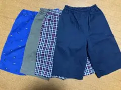 キッズ 半ズボン 4点セット 160 まとめ売りUNIQLO ハンドメイド
