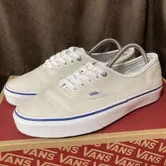 VANS AUTHENTIC 26cm USA企画 レザー ホワイト レア 希少