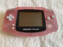 ゲームボーイアドバンス クリアピンク 本体　ジャンク品