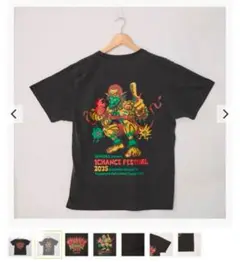 ワンチャンフェス　ワニマ　25TEE [Vintage Black]XL