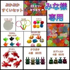 スーパーボールすくい　ぷかぷか(魚)セット