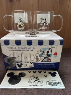 バリスタミッキー マグカップ 2個セット