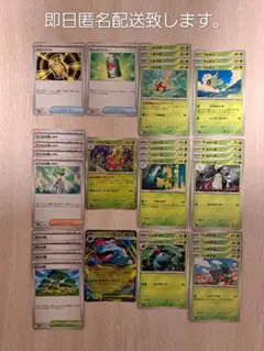 ポケモンカード メガフシギバナexデッキパーツ進化ラインセット