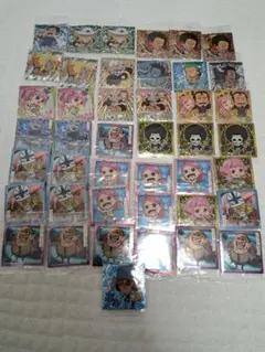 ワンピース 大海賊 シール log.12 にふぉるめ　42枚+全作アオキジ1枚