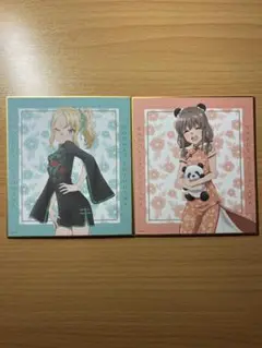 青春ブタ野郎はバニーガール先輩の夢を見ない 梓川かえで 豊浜のどか 色紙