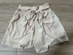 Reasterisk ジョーゼットキュロットパンツ　F