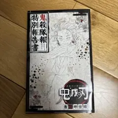 V*n様 鬼滅の刃 22巻 同梱版小冊子 鬼殺隊報 特別報告書 新品
