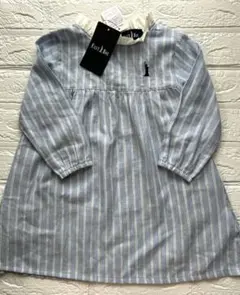 【新品タグ付き】EAST BOY ストライプワンピ　95㎝