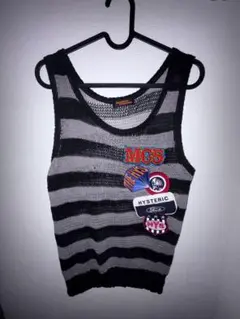 希少Hysteric Glamour サマーニットワッペン付き