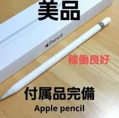 美品 Apple Pencil アップルペンシル 第一世代 付属品完備 動産確認