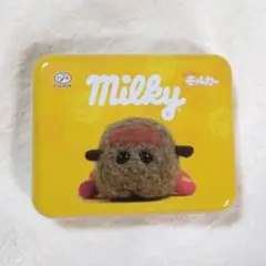 PUIPUIモルカー 不二家 コラボ テディ ミルキー缶 小物入れ 空き缶