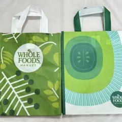 訳あり　Whole Foods Market エコバッグ 2個セット