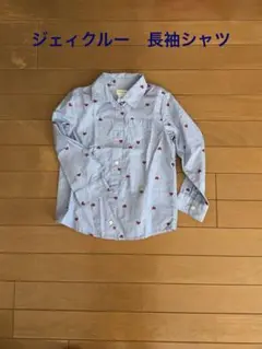 Jcrew crewcuts ダンガリーシャツ　ハート柄　4-5歳