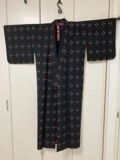 着物　ウール　アンティーク　美品