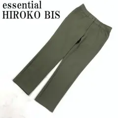 LA5739 エッセンシャル ヒロコビス ストレッチ スラックス カーキ 11