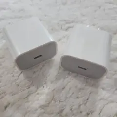 純正品　Apple 20W USB-C充電器 2個セット