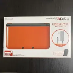ニンテンドー3DS LL リミテッドパック オレンジ×ブラック