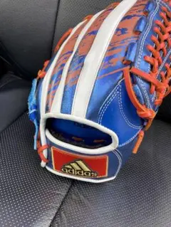 adidas グローブ 青 派手カラー レア