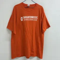 SAN ANTONIO SSC オレンジ Tシャツ XL ◆27