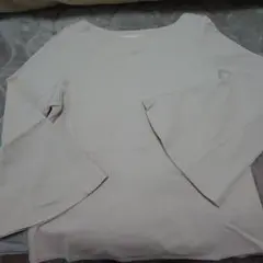 MOGA/wb　白シャツ　サイズ40　長袖ワイド